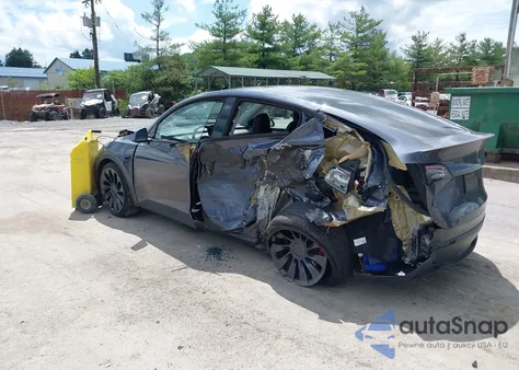 2022 Tesla Model Y Performance Dual Motor All-Wheel Drive из США, поврежденный, VIN 7SAYGDEF5NF534867